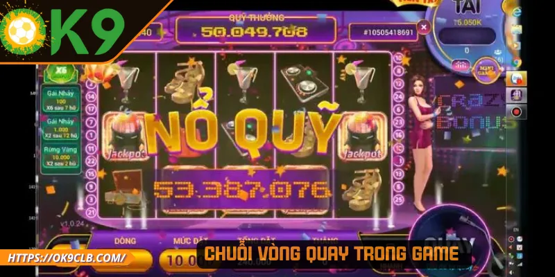 Chuỗi vòng quay trong game 