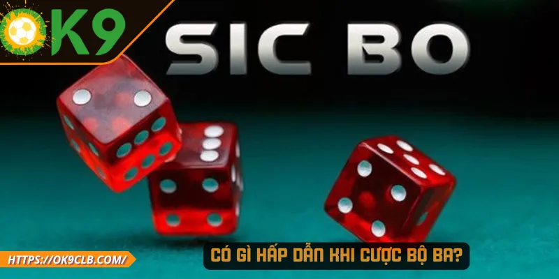 Có gì hấp dẫn khi cược bộ ba?