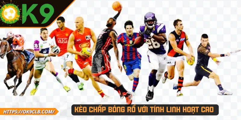 Kèo chấp bỏng rổ với tính linh hoạt cao 