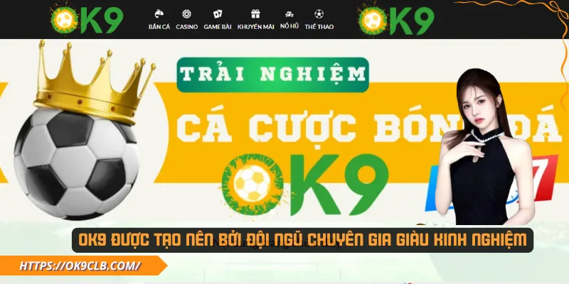 OK9 được tạo nên bởi đội ngũ chuyên gia giàu kinh nghiệm