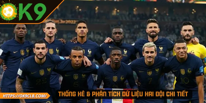 Thống kê & phân tích dữ liệu hai đội chi tiết
